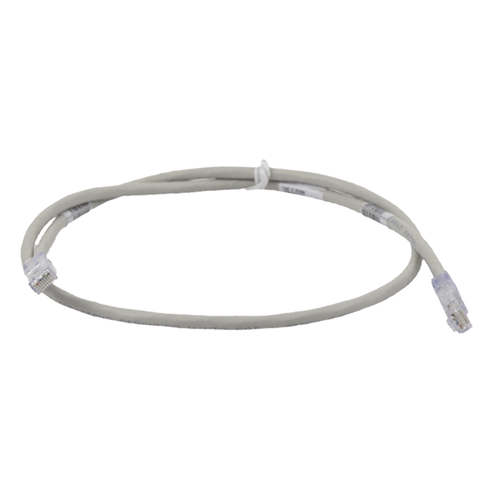 Cable de Parcheo TX6, UTP Cat6, 24 AWG, CM, Color Gris, 1.52 Metros (5 Pies)