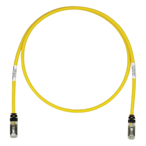 Patch Cord Cat6A, Blindado S/FTP, CM/LS0H, 1.5 Metros (4.92 Pies), Color Amarillo