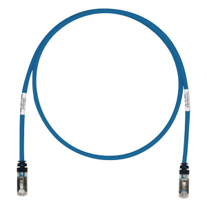 Patch Cord Cat6A, Blindado S/FTP, CM/LS0H, 10 Metros (32.81 Pies), Color Azul