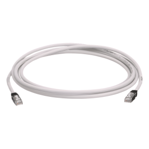 Patch Cord Cat6A, Blindado S/FTP, CM/LS0H, 2.5 Metros (8.20 Pies), Color Gris