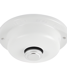 Detector de calor de temperatura fija 57 °C, normalmente abierto, para sistemas de alarma contra incendio