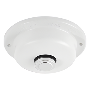 Detector de calor de temperatura fija 57 °C, normalmente abierto, para sistemas de alarma contra incendio
