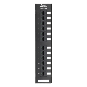 Panel de Parcheo de Impacto 110, Categoría 6, Montaje en Pared Usando Accesorio Wb89d, de 12 Puertos