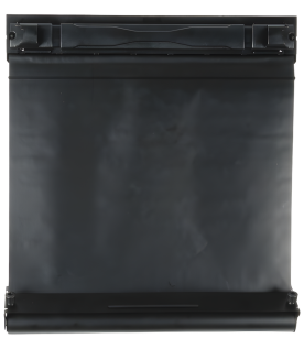 Tapa Ciega Tipo Cortina, Para Rack de 19 in, Ajustable de 4 a 51 UR, Color Negro