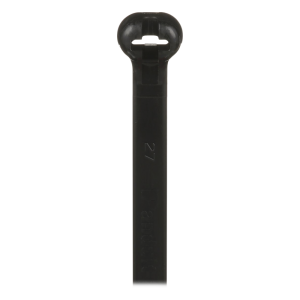 Cincho Dome-Top Nylon 6.6, 378mm largo x 7mm ancho, Color Negro. Paquete de 250 piezas