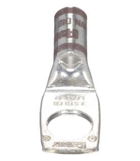 Zapata de compresión LCA2-12-Q, para cal. 2 Awg, Barreno para tornillo prisionero de 1/2, 1 Pz