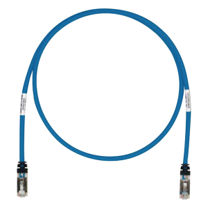 Patch Cord Cat6A, Blindado S/FTP, CM/LS0H, 3.05 Metros (10 Pies), Color Azul