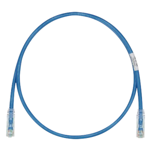 Cable de Parcheo TX6, UTP Cat6, 24 AWG, LSZH, Color Azul, 1 Metro (3.28 Pies)
