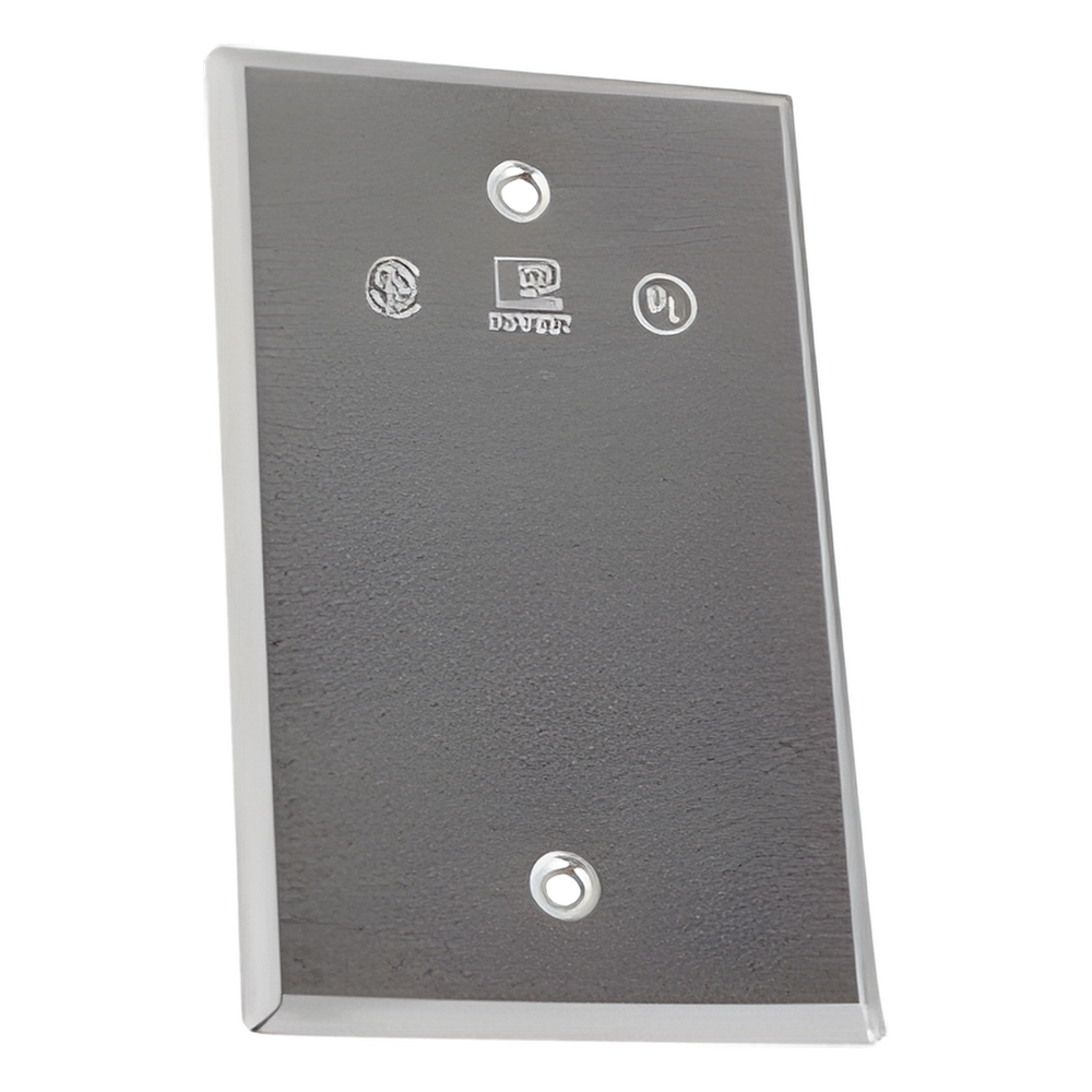 Tapa ciega de aluminio para Condulet tipo FS o Cajas Electricas.