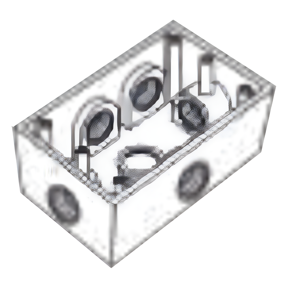 Caja Condulet FS de 3/4" (19.05 mm ) con seis bocas a prueba de intemperie.