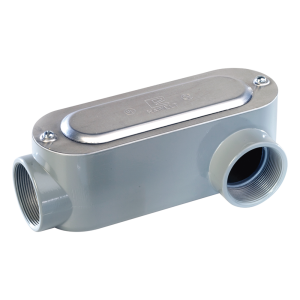 Caja Oval Roscada tipo LL de 3/4" (19.05 mm) / Incluye tapa y tornillos.