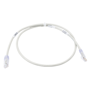 Cable de Parcheo TX6, UTP Cat6, 24 AWG, CM, Color Gris, 2.13 Metros (7 Pies)