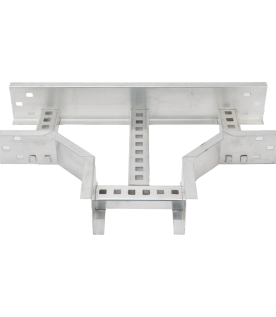 Derivación "T" Horizontal de Aluminio Perfil Z / Peralte 3 1/4" / Ancho 9"/ Radio 8" / Incluye Tornillería (CHTHEZ314R8X9AK)