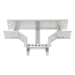 Derivación "T" Horizontal de Aluminio Perfil Z / Peralte 3 1/4" / Ancho 9"/ Radio 8" / Incluye Tornillería (CHTHEZ314R8X9AK)