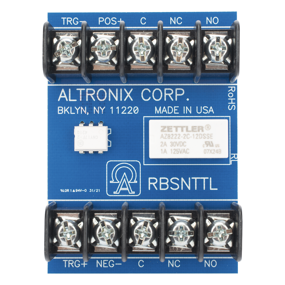 Módulo de relevador ultrasensitivo Altronix