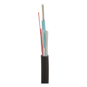 Cable de Fibra Óptica de 12 Hilos, Multimodo OM4 50/125 Optimizada, Interior/Exterior, Loose Tube 250um, No Conductiva (Dieléctrica), OFNR (Riser), Precio Por Metro