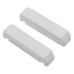Contacto magnético de superficie con tapa articulada para puertas y ventanas
