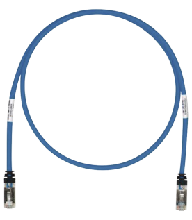 Patch Cord Cat6A, Blindado S/FTP, CM/LS0H, 9.14 Metros (30 Pies), Color Azul