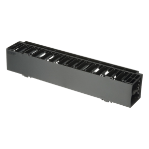 Organizador de Cables Horizontal NetManager, Sencillo (Solo Frontal), Para Rack de 19in, 2UR
