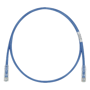 Cable de Parcheo TX6, UTP Cat6, 24 AWG, CM, Color Azul, 7.62 Metros (25 Pies)