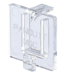 Tapa Anti Polvo Para Módulos Jacks RJ45 Tipo Mini-Com o Keystone de Panduit, Paquete de 100pz
