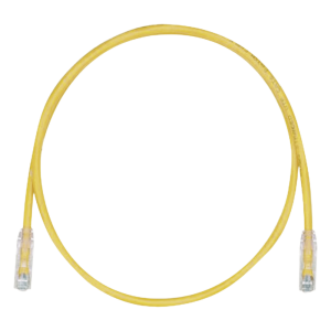 Cable de Parcheo TX6, UTP Cat6, 24 AWG, CM, Color Amarillo, 4.57 Metros (15 Pies)