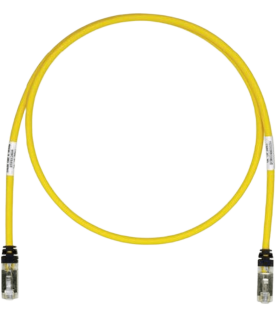 Patch Cord Cat6A, Blindado S/FTP, CM/LS0H, 3.05 Metros (10 Pies), Color Amarillo
