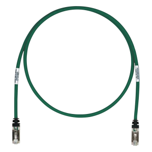 Patch Cord Cat6A, Blindado S/FTP, CM/LS0H, 3.05 Metros (10 Pies), Color Verde