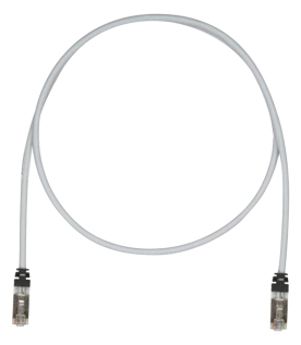 Patch Cord Cat6A, Blindado S/FTP, CM/LS0H, 0.91 Metros (3 Pies), Color Gris