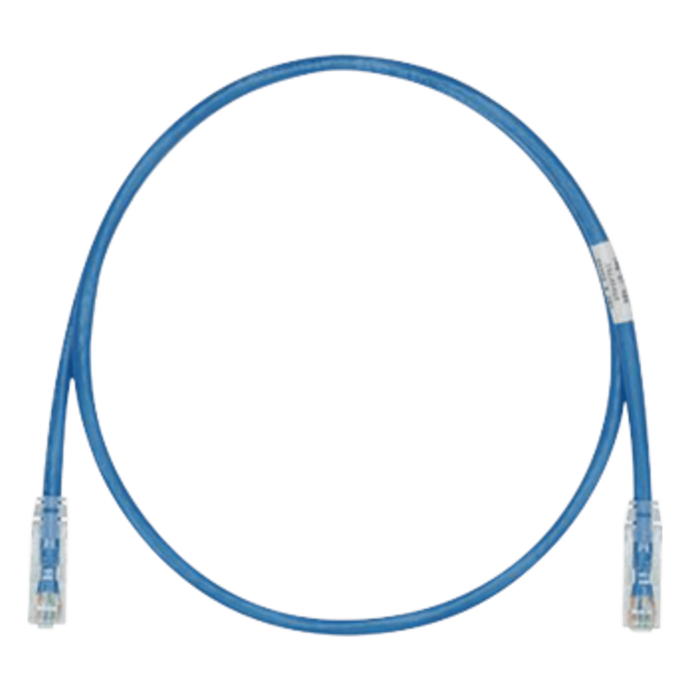 Cable de Parcheo TX6, UTP Cat6, 24 AWG, CM, Color Azul, 20 Metros