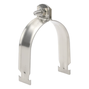 Abrazadera de Acero Inoxidable  de 3" Para Unicanal Tipo Strut