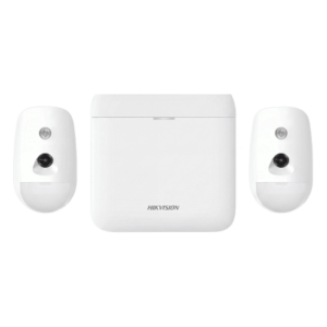 (AX PRO) KIT de Alarma AX PRO / Incluye: 1 Hub con GSM 3G/4G y Batería de Respaldo / 2 Detectores de Movimiento con Cámara (PIRCAM) / Compatible con Hik-Connect P2P