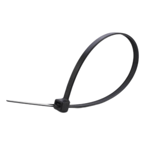 Corbata o Cincho de Nylon Color Negro, 4.8 x 280mm (100 piezas)