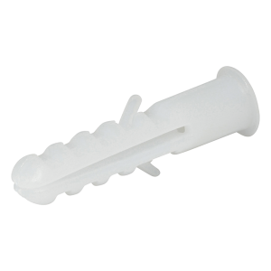 Taquete blanco #8 / Bolsa con 25 piezas.