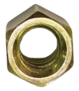 Tuerca Hexagonal de 5/16" (7.9 mm) con acabado Tropicalizado, Es Ideal Para Utilizarse al Exterior o Zonas Húmedas