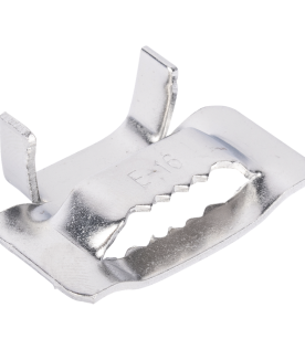 Hebillas PanSteel™ de Acero Inoxidable 201, Para Uso con Fleje ESW16T76-CR2 de 5/8, Paquete de 100pz