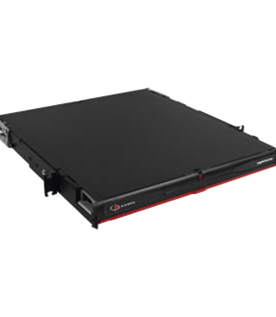 Distribuidor de Fibra Óptica de Alta Densidad LigthVerse *Pro* Para Rack de 19 Pulgadas (48.26 cm), Acepta 4 Placas Plug and Play, Hasta 96 Fibras, 1 UR