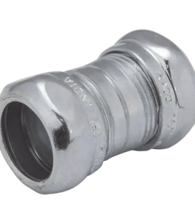 Cople Compresión de Acero Galvanizado para Pared Delgada de 3/4" .