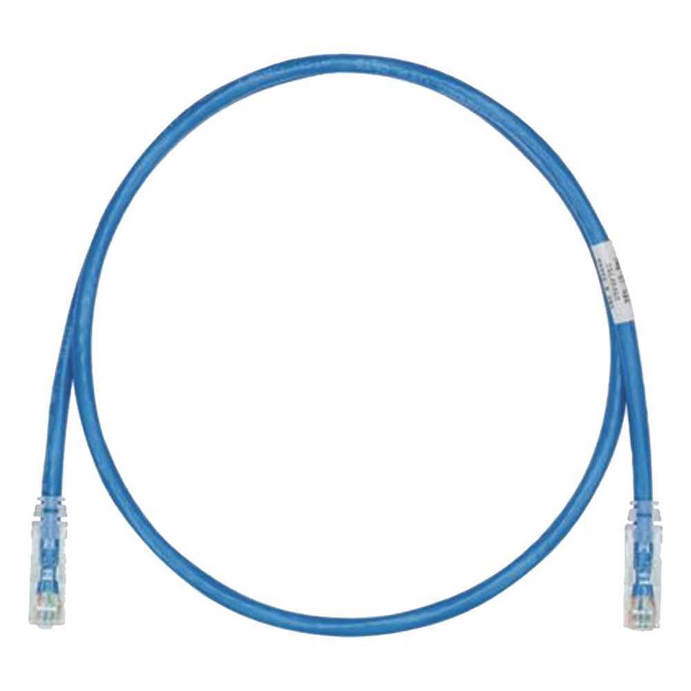 Cable de Parcheo TX6, UTP Cat6, 24 AWG, CM, Color Azul, 8 Metros (26.25 Pies)