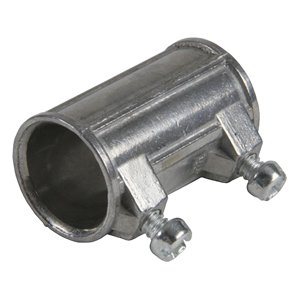 Cople de 1" para Tubo Pared Delgada con Tornillos Opresores.
