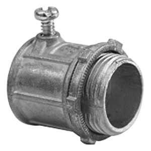 Conector de 3/4" para Tubo Pared Delgada con Tornillos Opresores.