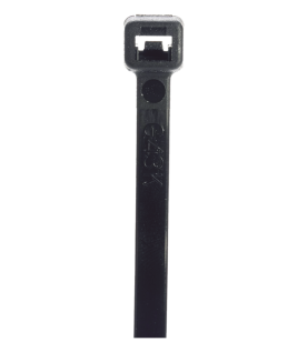 Cincho de Nylon 6.6 StrongHold™, 188mm largo x 4.8mm ancho, Color Negro, Exterior Resistente a Rayos UV, Paquete de 1000pz