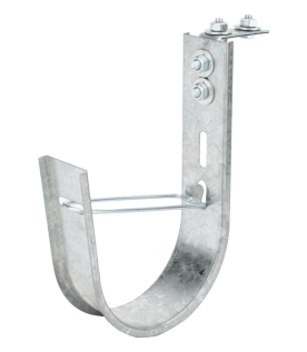 Soporte (Gancho) tipo J-Hook, hasta 115 cables Cat6, ideal para soportar cableado en los espacios de manipulación al aire, Para instalación en interior