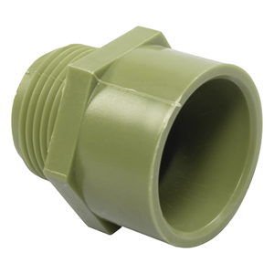 Conector para Tubería PVC Conduit Pesado de 1 1/2" (38 mm).