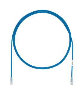 Cable de Parcheo UTP Cat6A, CM/LSZH, Diámetro Reducido (28AWG), Color Azul, 13 Metros (42.65 Pies)