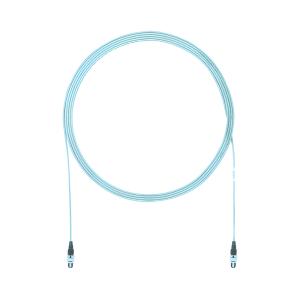 Cable de Interconexión de 12 Fibra Ópticas Multimodo OM4, Con Conector Pan-MPO Hembra - Hembra, Polaridad A, LSZH, de 13 Metros (42.65 Pies)