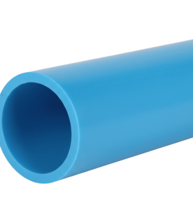 Ducto para Fibra Óptica 2" Liso RD11, Azul Cian Prelubricado, Rollo de 200 Metros