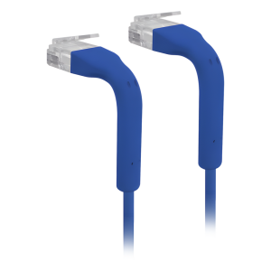 UniFi Patch Cable Cat6 Ultradelgado GbE con Botas Flexibles, Color Azul, 2 Metros (6.56 Pies)