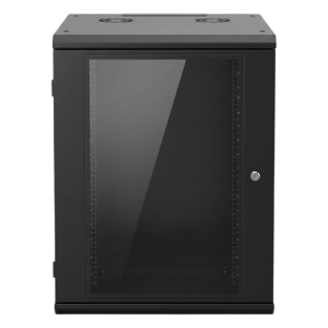 Gabinete de Pared 16U de 635 mm de Profundidad, Rack de 19 in en Acero Reforzado: Compacto y Resistente para Soluciones Profesionales