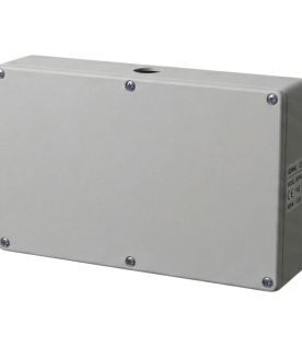 Gabinete Metálico de Resguardo para DVR compatible con HiLook TURBO DVR-104G-M1/T + PS-12-DC-4C